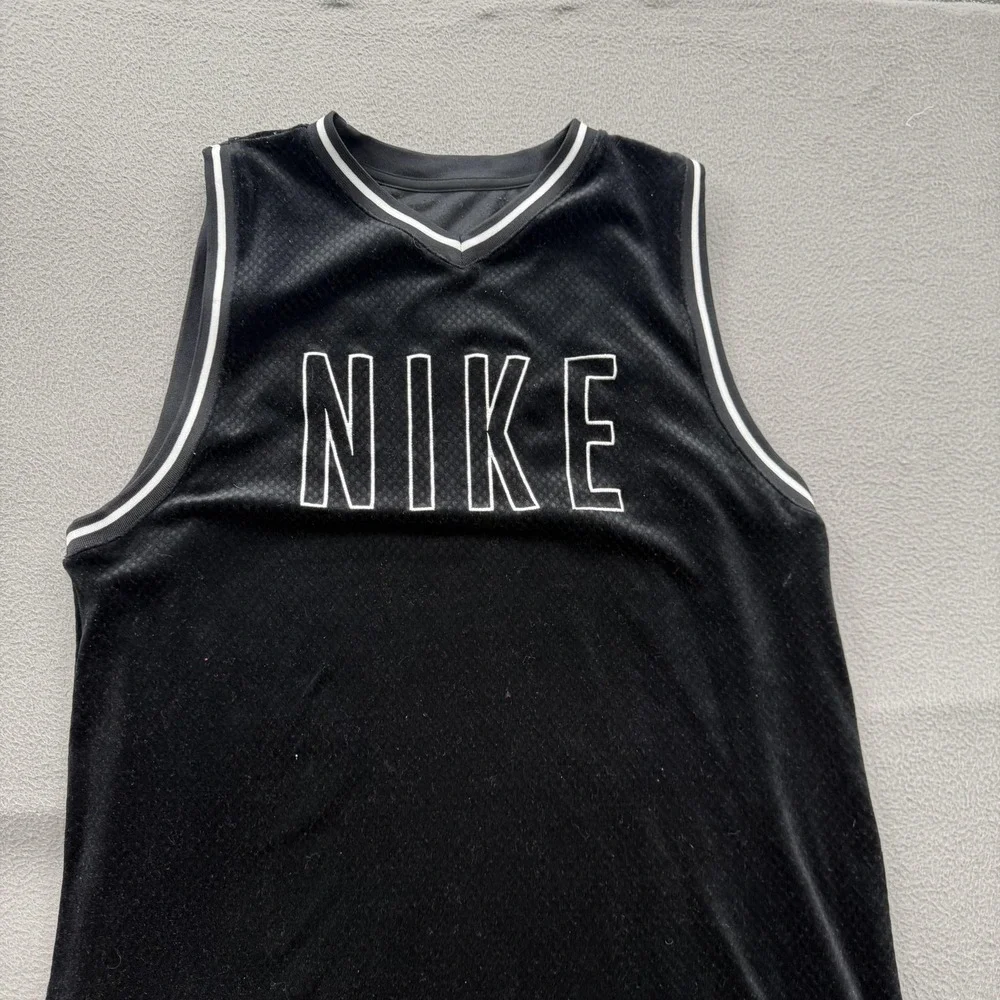 Nike Tank Shirt Women' Large Black Sleeveless Basketball Jersey Mesh Williams 00